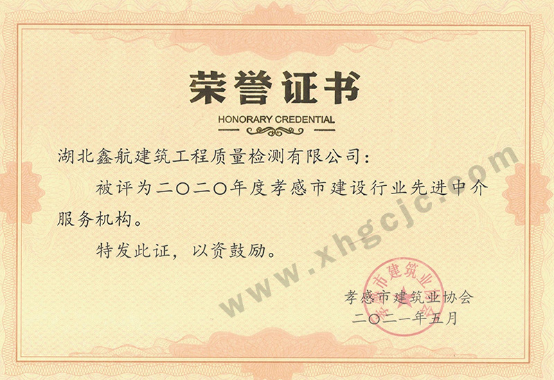 2020年度先进中介服务机构